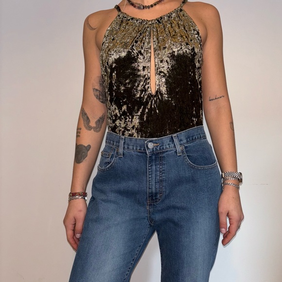 VELVET BODYSUIT - Picture 4 of 7